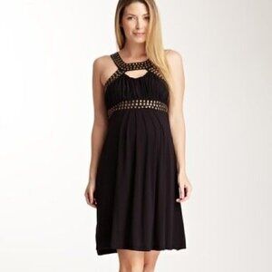 Momo Maternity Roxy Studded Dress